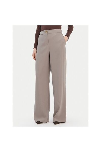 Armani Exchange Pantaloni de damă din material textil XW001264 AF16148 Bej