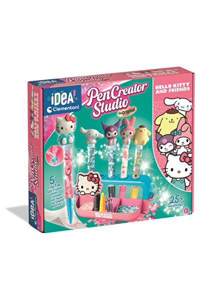 CLEMENTONI Set de creație pixuri Hello Kitty Friends