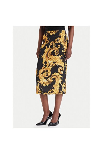 VERSACE JEANS COUTURE Fustă creion de damă 80HAE806 NS820 Negru