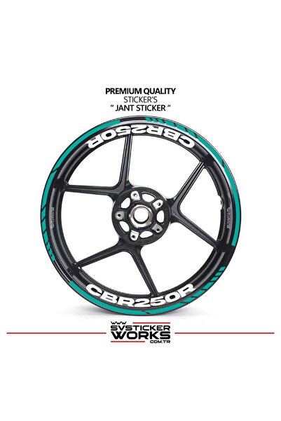 ARONA Honda cbr 250r wheel rim sticker inner outer cbr125r lettering decal model