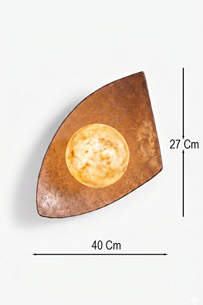 Hmydesign Handmade Wabi Sabi Kardon Beton Aplik - Eclipse