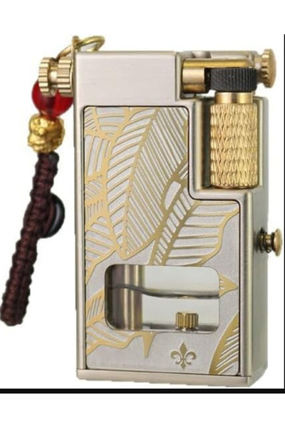 TECH LİGHTER GİFT CHİEF 706 Metal Nadir Sıvı Çakmak Vintage Denizci Çakmağı G...