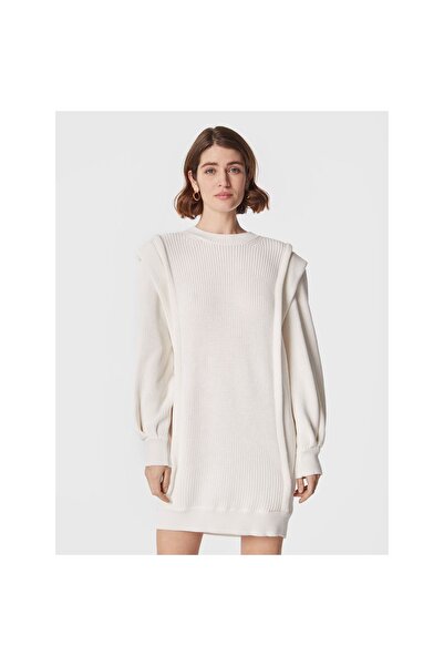 IRO Rochie tricotată de damă WM33LORELY Albă