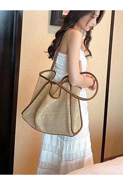 HONEY BAG Rosse Puppy Italian Wicker Women's Hand, Arm and Shoulder Bag
