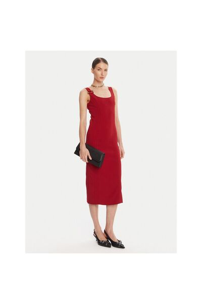 Patrizia Pepe Rochie de cocktail pentru femei 8A1514 A6F5 Roșu