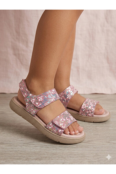 Piarmoni Genuine Leather Girls' Sandals
