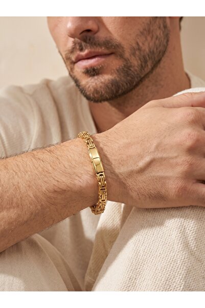 Parmas Design King Chain with Lock Mechanism 6mm Men's Masculine Gift Bracele...