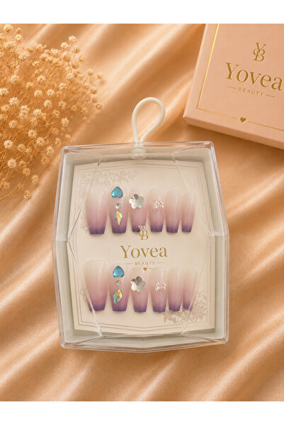 Yovea beauty 12’li takma tırnak seti