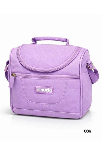 nuzki Insulated Lunch Bag with Shoulder Strap – Leakproof Thermal Food Storag...