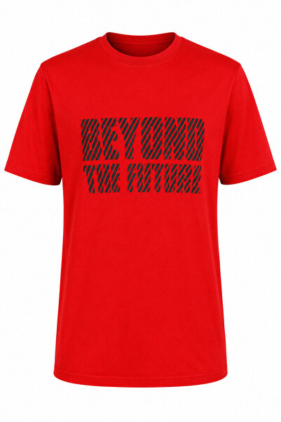 trender Beyond the Future Print Suprem Red Men's T-Shirt 226-14