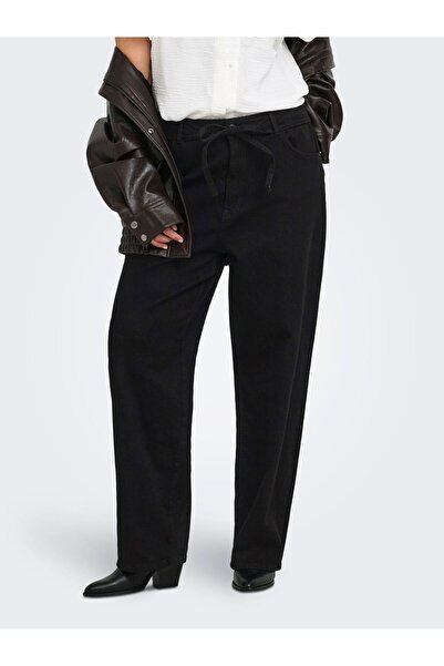 Only Carmakoma Straight-Fit jeans CARGIANNA Mittlere Taille Ballon Schnitt Jeans