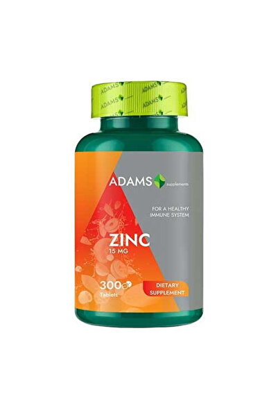 Adams Supplements Zinc 15mg 300tb