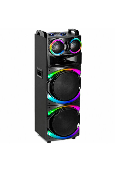 AT Performance Boxă Karaoke AT PERFORMANCE® Portabilă 21200W PMPO, 2 x 12", B...