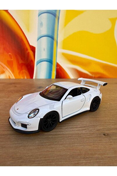 scntoys Porsche 911 Gt3 Rs Diecast Model Pull-Back Car with Opening Doors 201...