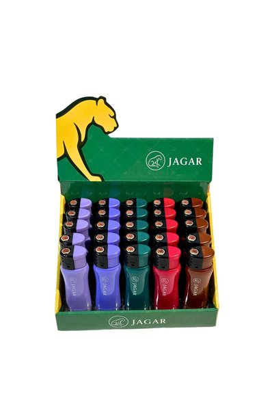 jagar 25'li Paket Çakmak 5 Renk Çakmak JCM024