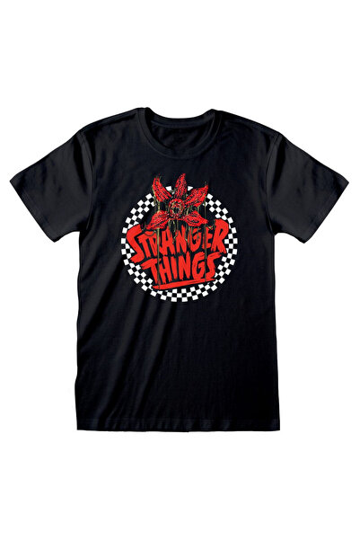 Heroes inc Tricou barbati Heroes inc, Stranger Things, carouri, negru, XL INTL
