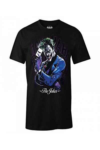 Pcmerch Tricou barbati, Gildan Batman The Joker, Bumbac, negru, S