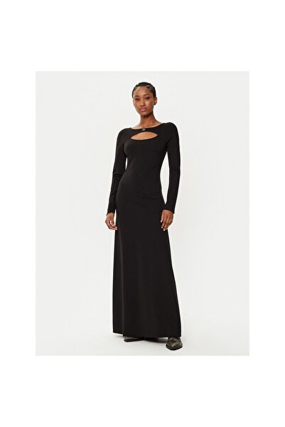 Armani Exchange Rochie de cocktail pentru femei XW000092 AF10805 Negru