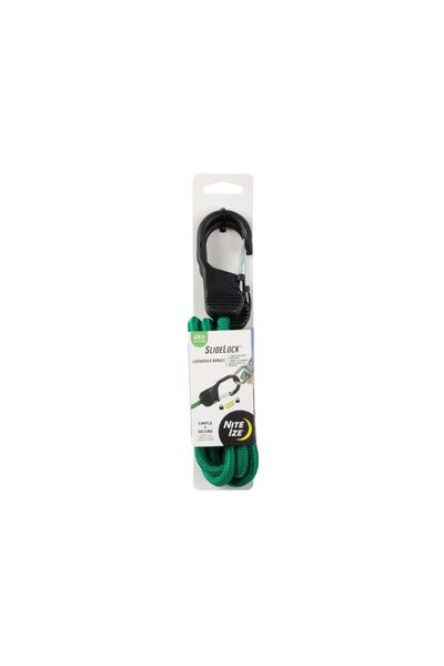 Nite Ize Bungee Carabiner Slidelock Green L (NI BSL48-17-R3)