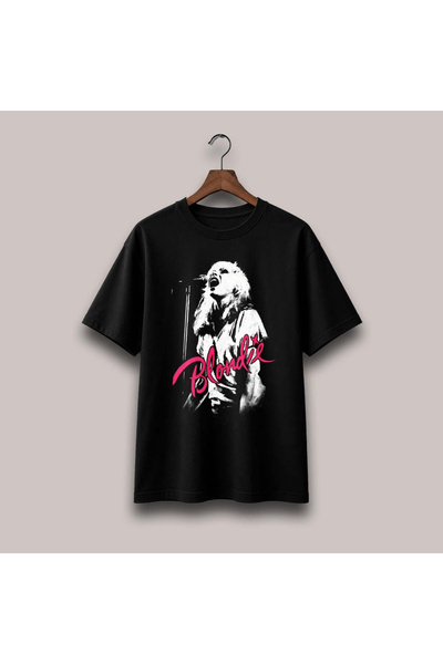 Grafftee Clothing Blondie Band Printed Unisex Oversize T-Shirt