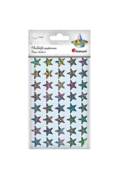 Titanum Set 400 stickere, Titanum, Forma stea, Multicolor