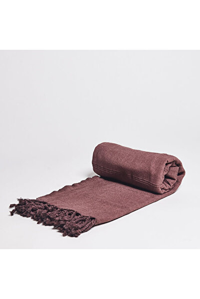 YEYE Made In Nature Prosop de hammam STONE WASH, 100% bumbac, maro YEYE
