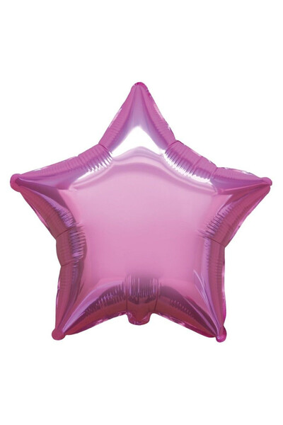 Godan Balon din folie Stea 46 cm Flexmetal, roz deschis, 1 buc