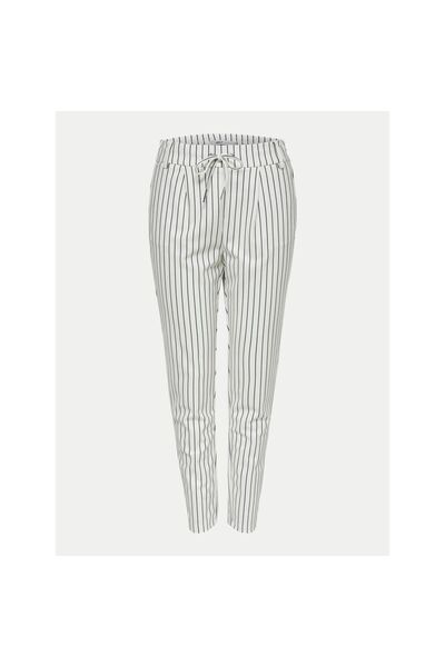 ONLY Pantaloni de damă din material textil 15176615 Alb