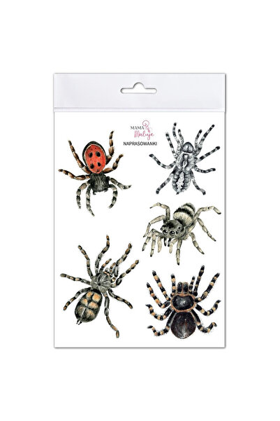 OEM Set naprasowanki Mama Maluje, design picturi acquarelle, 14x19cm, multicolor