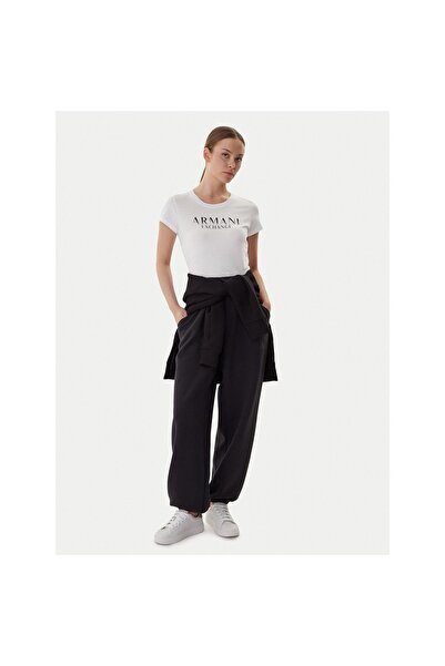 Armani Exchange Tricou de damă XW001351 AF17172 Alb