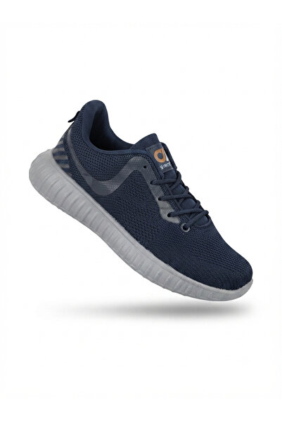 Elit Alaabo 3518 Bleumarin Pantofi sport pentru bărbați, complet ortopedici, ...
