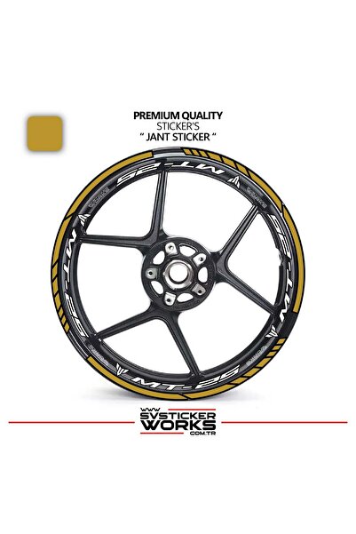 ARONA Yamaha mt-25 wheel rim sticker and interior text printed decal sticker ...