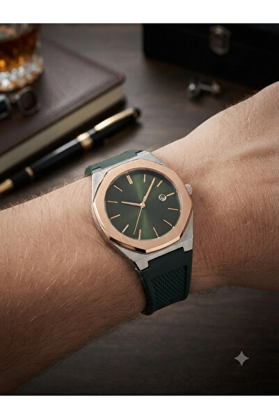 Tisaati Premium Silicone Cord Luxury Design Special Series Men's Wristwatch-W...