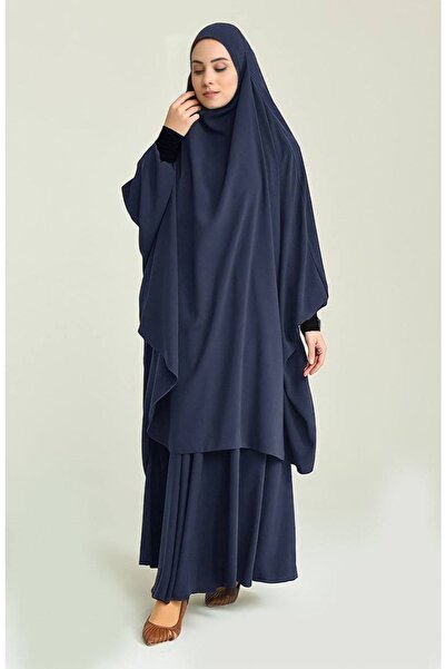 FLORA TEKSTİL 2 Piece Women's Summer Bed Sheet Hijab Top Piece Length