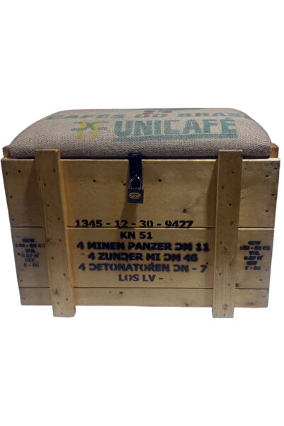 maker ticaret Dekoratif Sandıklı puf mühimmat sandığı makyaj pufu hediyelik k...