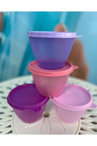 Tupperware Saklama Kabı 4 Adet 380 ML.