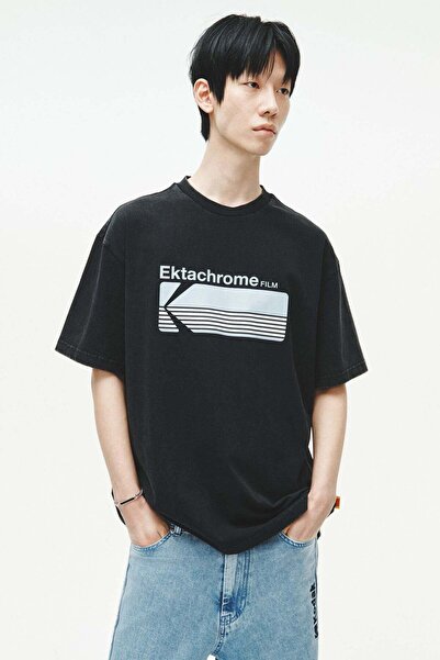 H&M Loose Fit Printed T-shirt