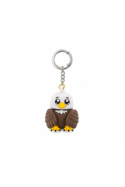 Yapı3D Cute Eagle Keychain 🎒   Decorative Bag Accessory 🔑   Hard Plastic Key Ornament 🎁