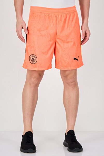 Puma x KidsSuper Men Sportswear Fit Manchester City Goalkeeper Shorts, Orange