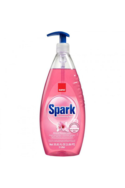 Sano Detergent Lichid pentru Vase cu Aroma de Flori de Migdale - Spark Dishwa...