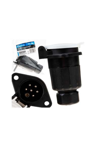GEKO Adaptor remorcă tip „S”, 7 pini 24V, G02319