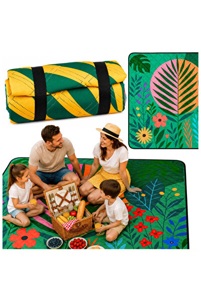 LEAN Pătură de picnic multicoloră, 100 x 150 cm, 31065