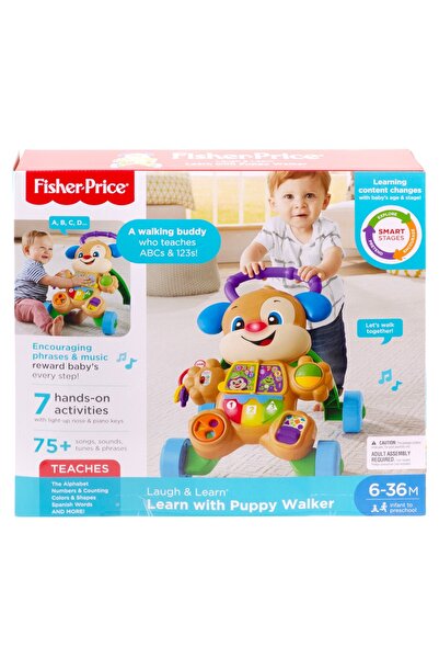 FISHER PRICE Antemergator cu activitati, Fisher Price, Catelusul, Lb Romana, ...