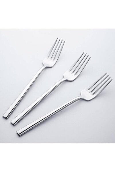 syncticaret Nehir dalyan model simple 1 set 6 pieces dinner fork set
