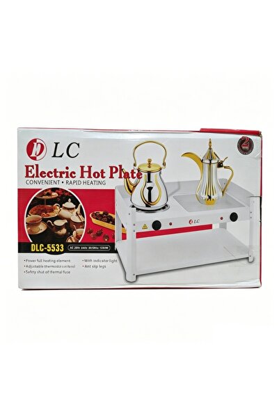 Yallabena DLC 5533 Multi-Functional Electric Coffee/Tea Heater, White – Adjus...