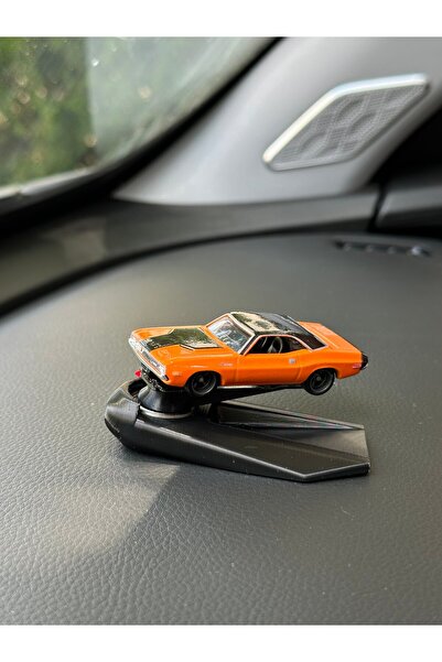 arteo3d 1970 Dodge Charger R/T Turuncu Metal Model Torpido Drifter Seti Torpi...
