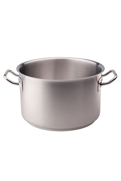 OEM Oală medie 4L, Ø20cm, oțel inoxidabil, cu 2 mânere, fără capac, Agnelli