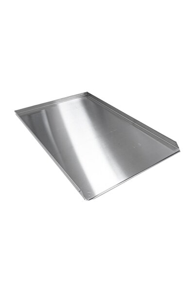OEM Tavă de copt din aluminiu, 600x400x20mm, cu 3 margini drepte la 90 de gra...