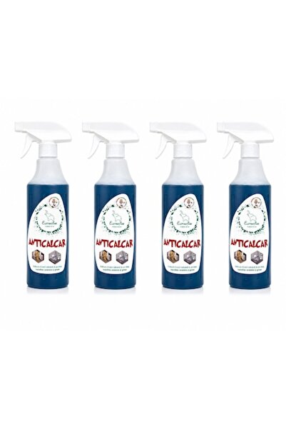 Elefantino Pack of 4 pcs x Anti-limescale 750ml, liquid, for sanitary surfaces