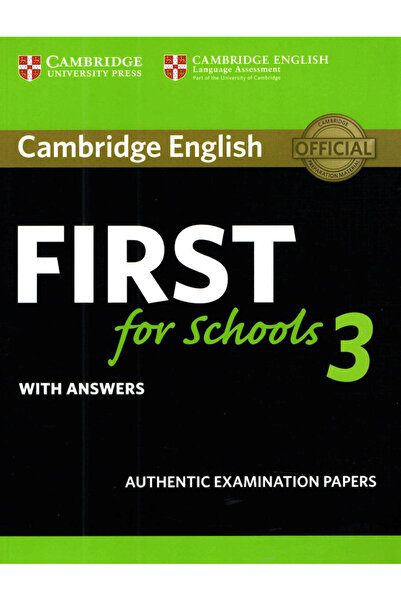 Cambridge University Press Βιβλία Εκμάθησης Αγγλικών Cambridge English First ...